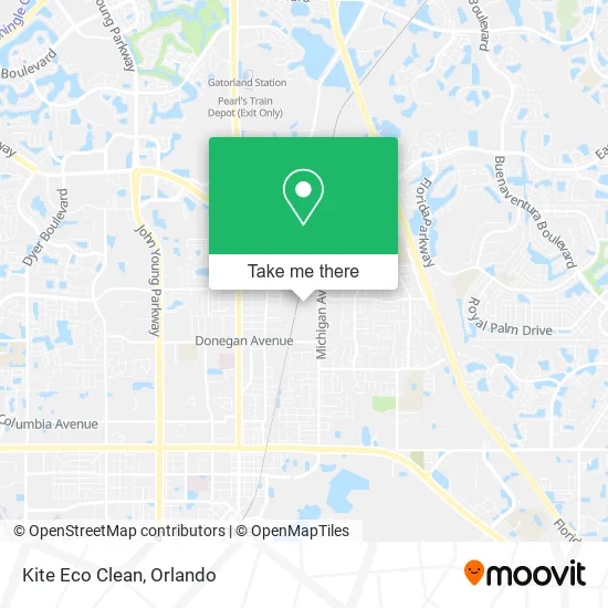 Mapa de Kite Eco Clean