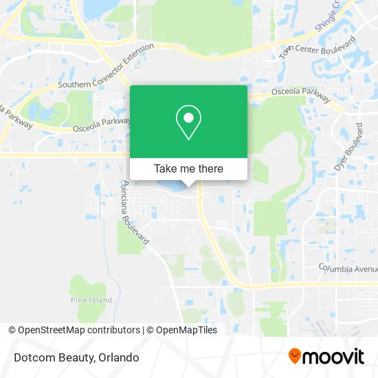 Mapa de Dotcom Beauty