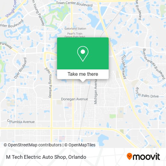 Mapa de M Tech Electric Auto Shop