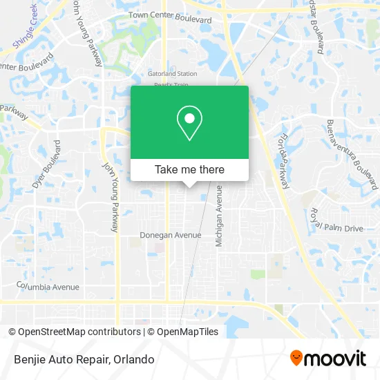 Mapa de Benjie Auto Repair