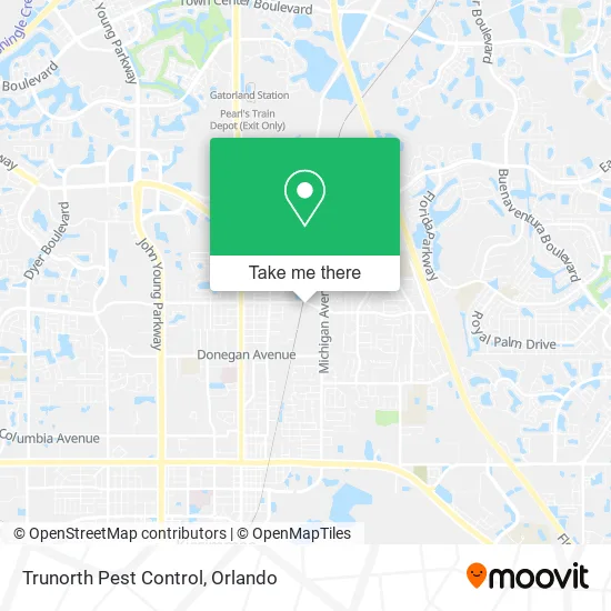 Trunorth Pest Control map