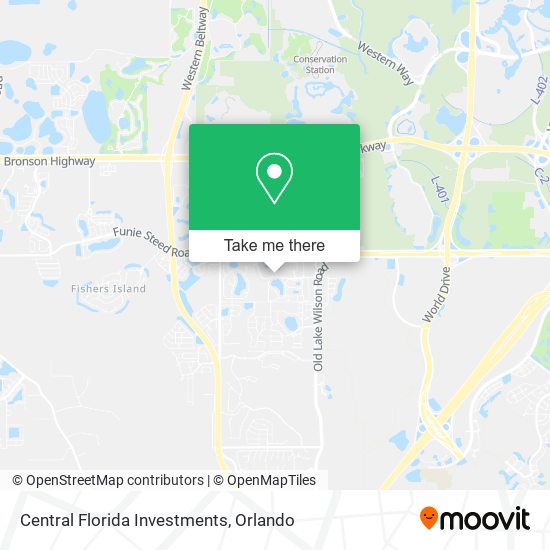 Mapa de Central Florida Investments