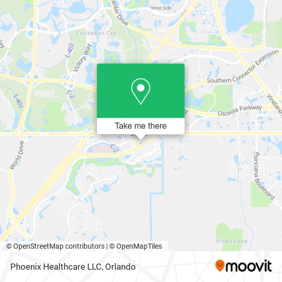 Phoenix Healthcare LLC map