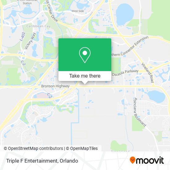 Triple F Entertainment map
