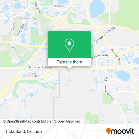 Ticketland map