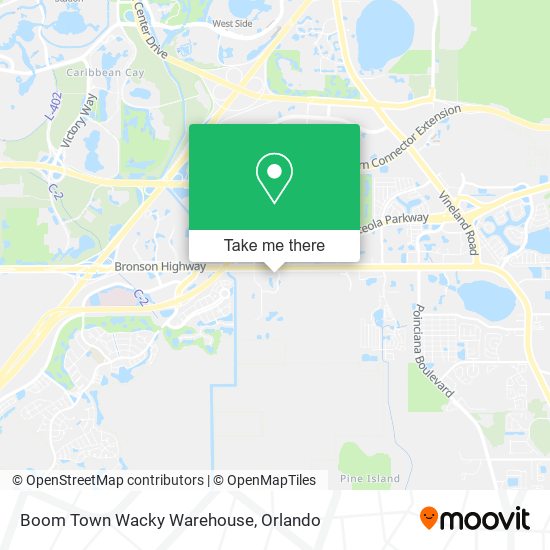 Mapa de Boom Town Wacky Warehouse