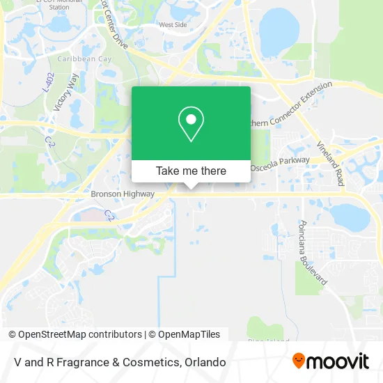 V and R Fragrance & Cosmetics map