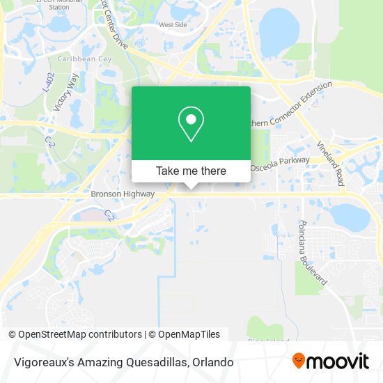 Mapa de Vigoreaux's Amazing Quesadillas