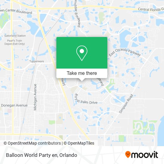 Balloon World Party en map