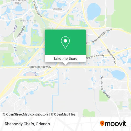 Rhapsody Chefs map