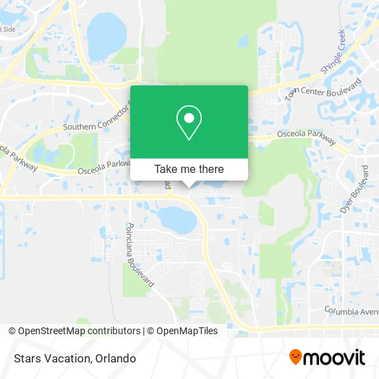 Mapa de Stars Vacation