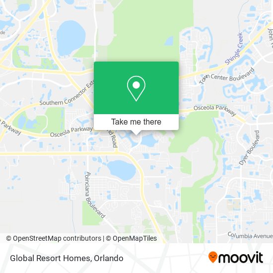 Mapa de Global Resort Homes