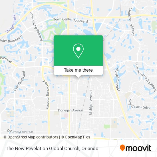 Mapa de The New Revelation Global Church