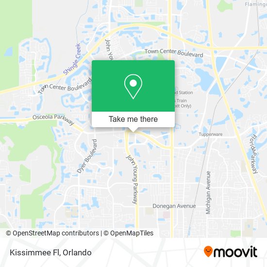 Kissimmee Fl map