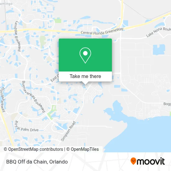 BBQ Off da Chain map