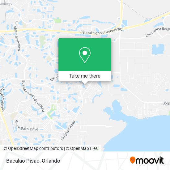 Mapa de Bacalao Pisao