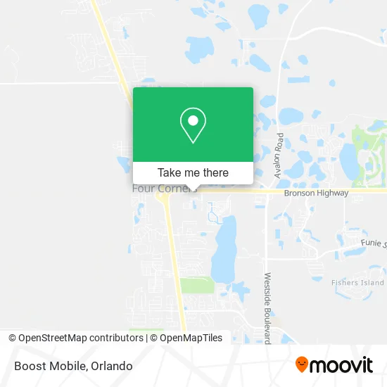 Boost Mobile map