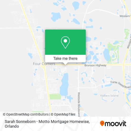 Mapa de Sarah Sonneborn - Motto Mortgage Homewise