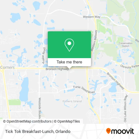Tick Tok Breakfast-Lunch map