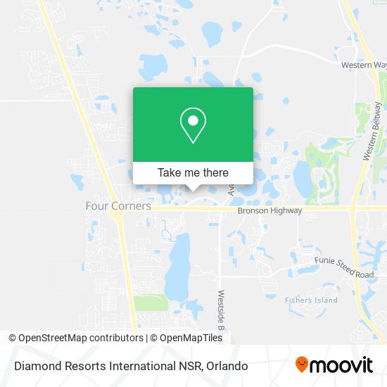 Diamond Resorts International NSR map