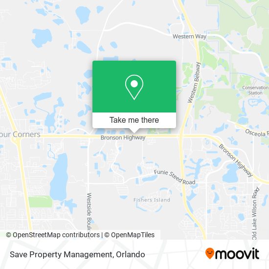 Mapa de Save Property Management