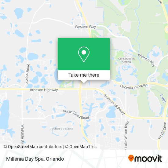 Mapa de Millenia Day Spa