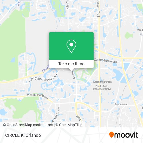 CIRCLE K map