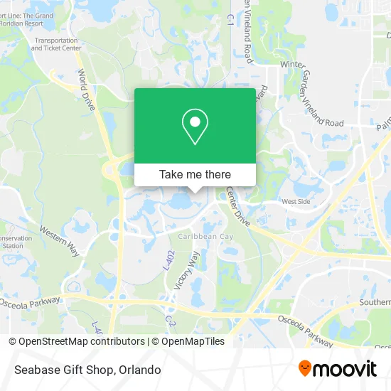 Seabase Gift Shop map