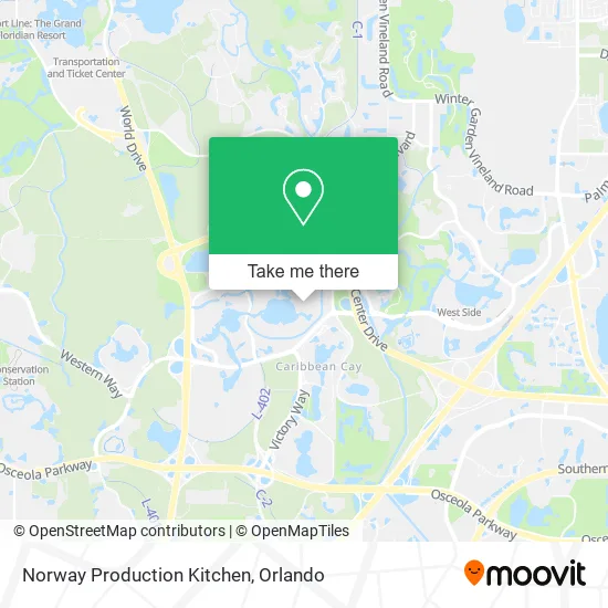 Norway Production Kitchen map