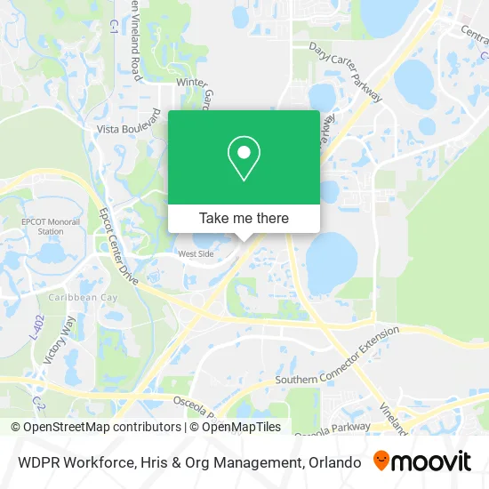 Mapa de WDPR Workforce, Hris & Org Management