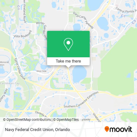 Navy Federal Credit Union map