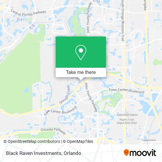 Mapa de Black Raven Investments