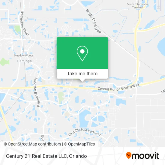 Century 21 Real Estate LLC map