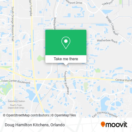 Doug Hamilton Kitchens map