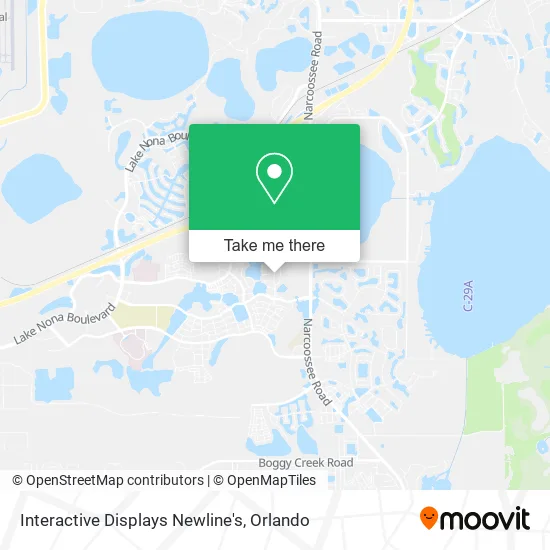 Interactive Displays Newline's map