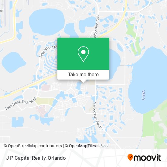 Mapa de J P Capital Realty
