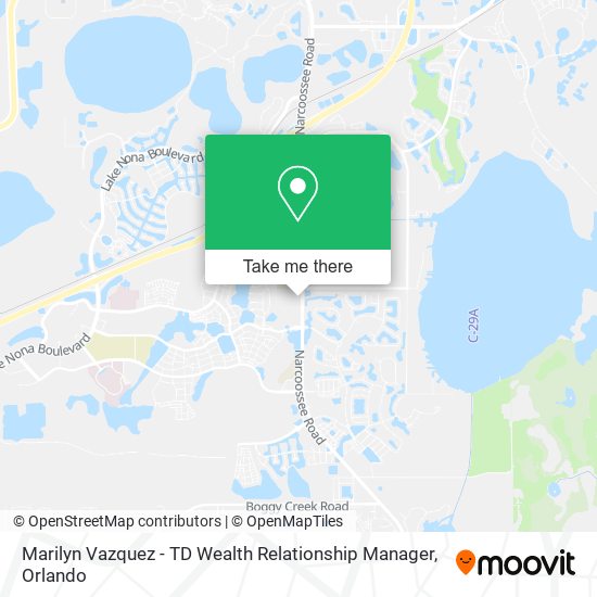 Mapa de Marilyn Vazquez - TD Wealth Relationship Manager