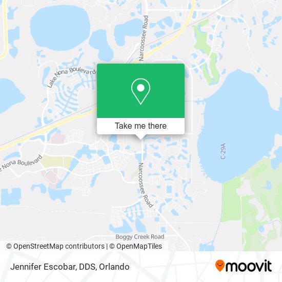 Mapa de Jennifer Escobar, DDS