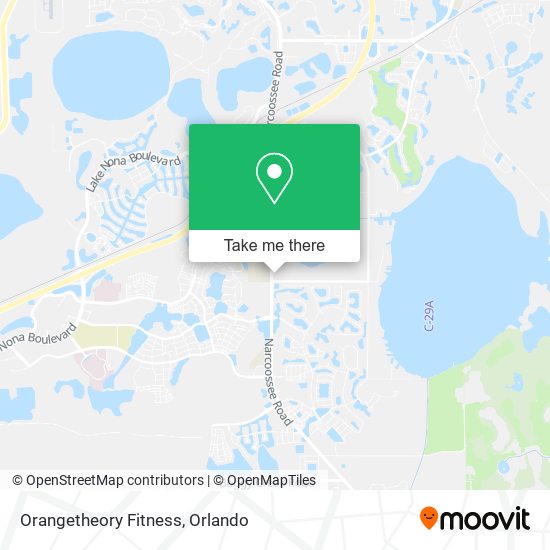 Orangetheory Fitness map