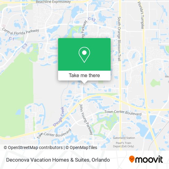 Deconova Vacation Homes & Suites map
