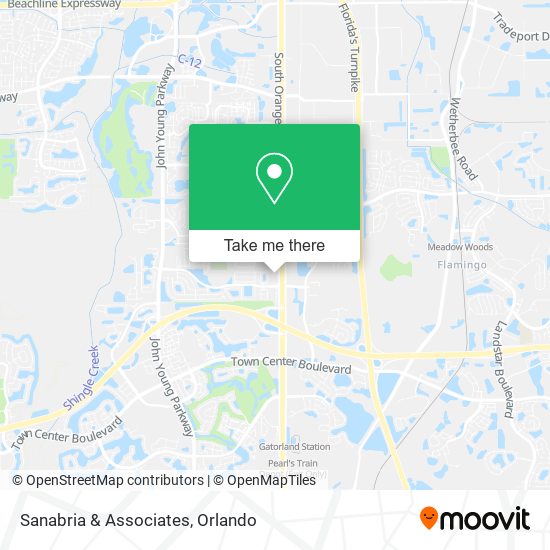 Sanabria & Associates map