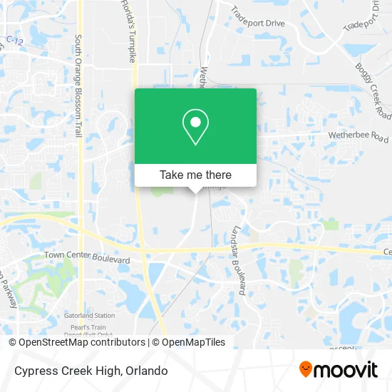 Mapa de Cypress Creek High