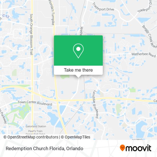 Mapa de Redemption Church Florida
