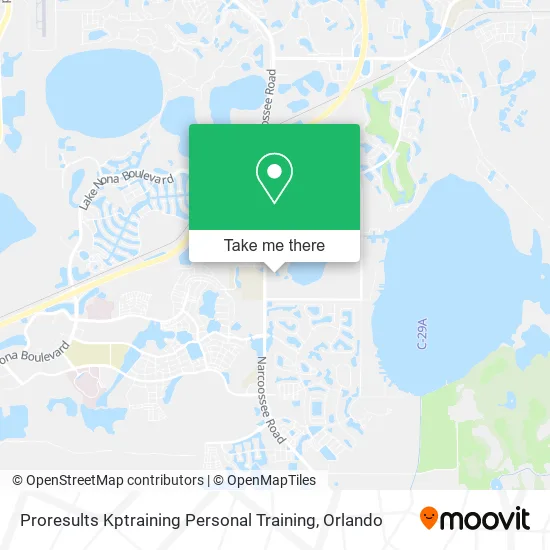 Proresults Kptraining Personal Training map