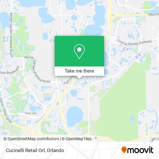 Cucinelli Retail Orl map