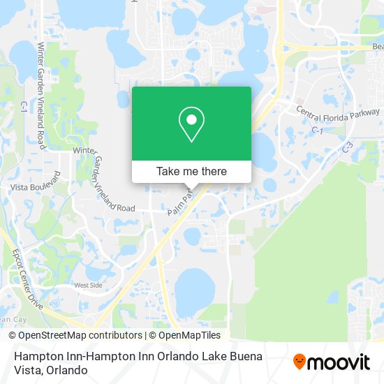 Hampton Inn-Hampton Inn Orlando Lake Buena Vista map