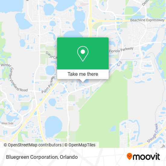 Bluegreen Corporation map