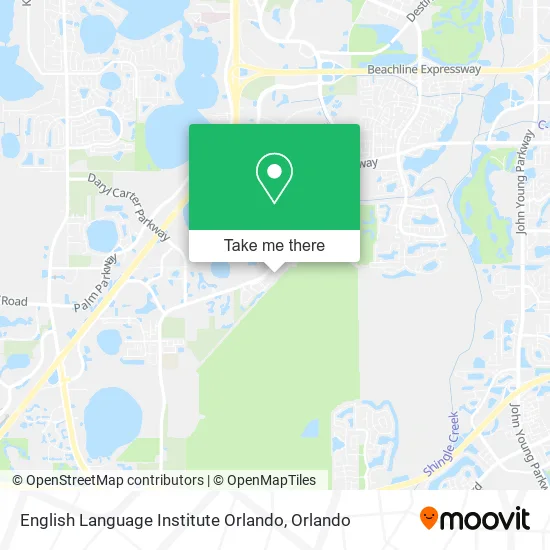 Mapa de English Language Institute Orlando