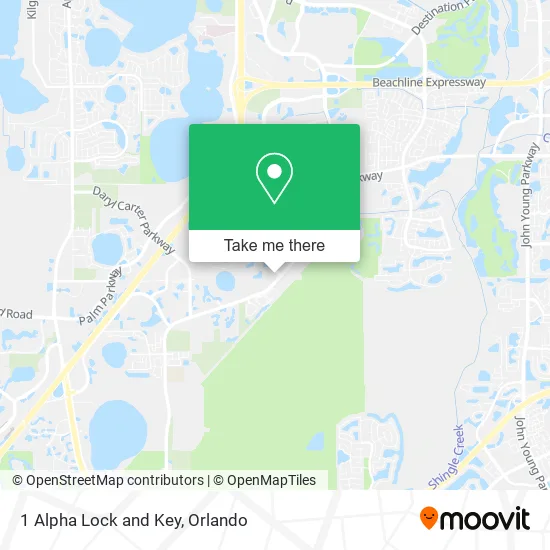 Mapa de 1 Alpha Lock and Key