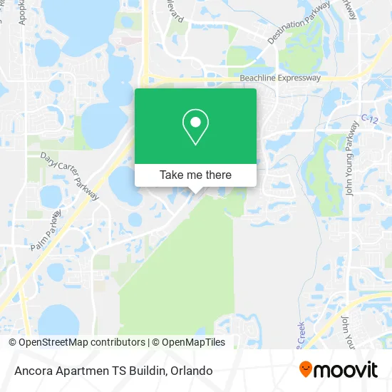 Ancora Apartmen TS Buildin map